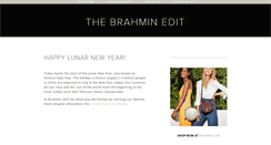 Desktop Screenshot of brahminblog.com